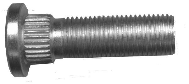 Goujon de roue goujon M12x1.5mm - Taraud 6mm - Longueur 57mm